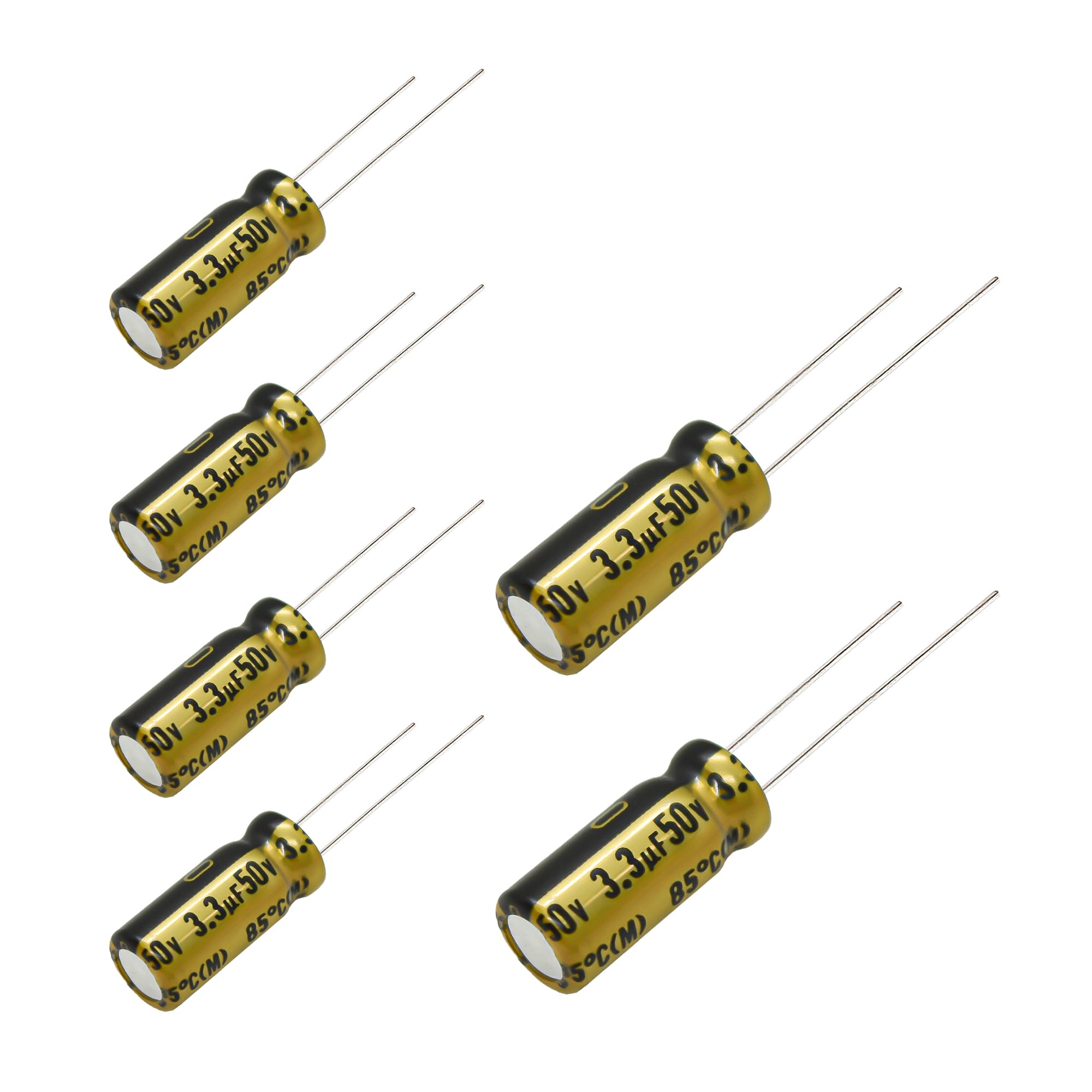 6 pcs Nichicon FG Capacitors 50V 3.3uf Audio Grade: Amazon.com